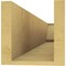 Ekena Millwork 6in. W x 6in. H x 36in. L Burlington Woodgrain TimberThane Rafter Tail, Primed Tan RFTUR06X06X36BURRCPR - alternate 6